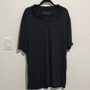 Men's Three Sixty Six Black Striped Shirt Size 2X